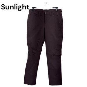 Duluth Trading Women Cargo Pants 14 X 31 Nylon Spandex Hiking Outdoor Travel